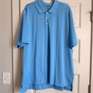 Adidas Men's Blue Polo Shirt, 2XL